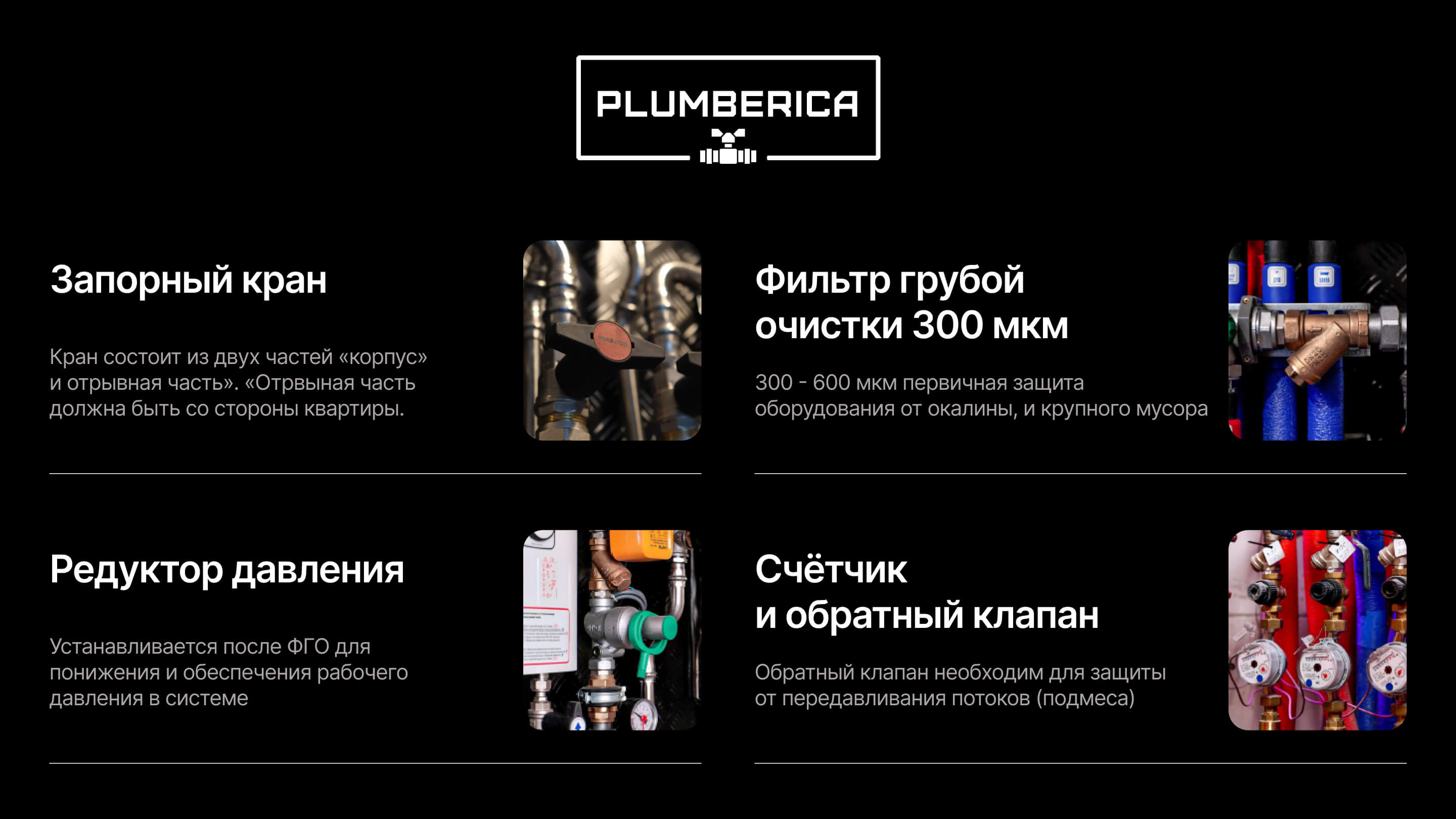 Слайд 4 презентации Plumberica