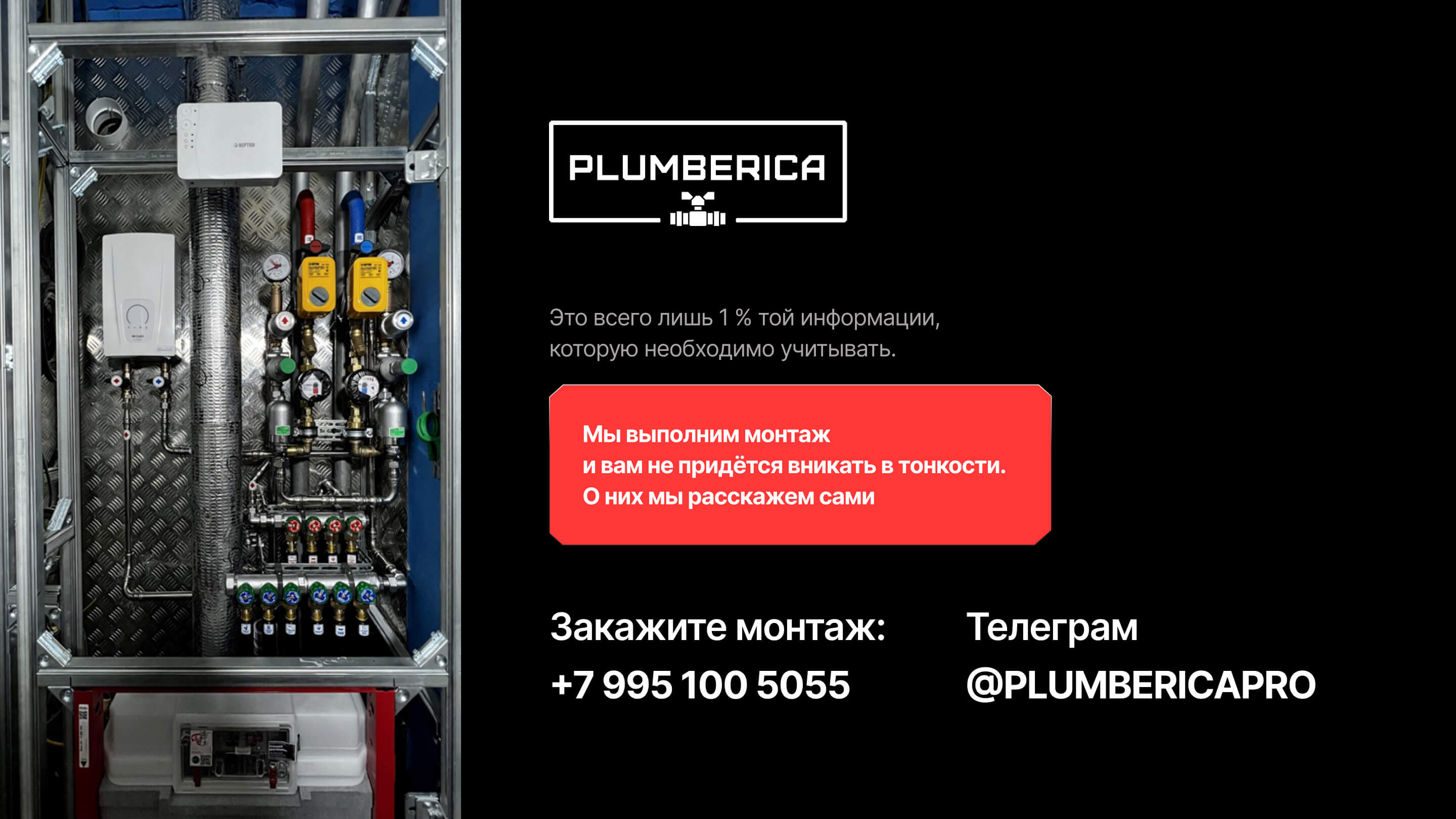 Слайд 9 презентации Plumberica